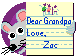 Grandparent's Day, Let's write a letter!